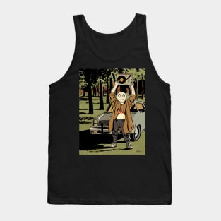 Li'l Depressed Boy -- Kickboxing Tank Top